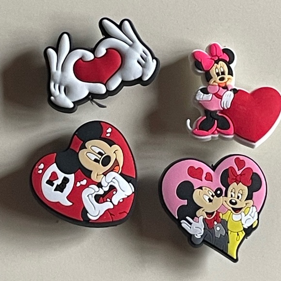 Disney Accessories Disney Mickey Minnie Mouse Love Hearts Valentine